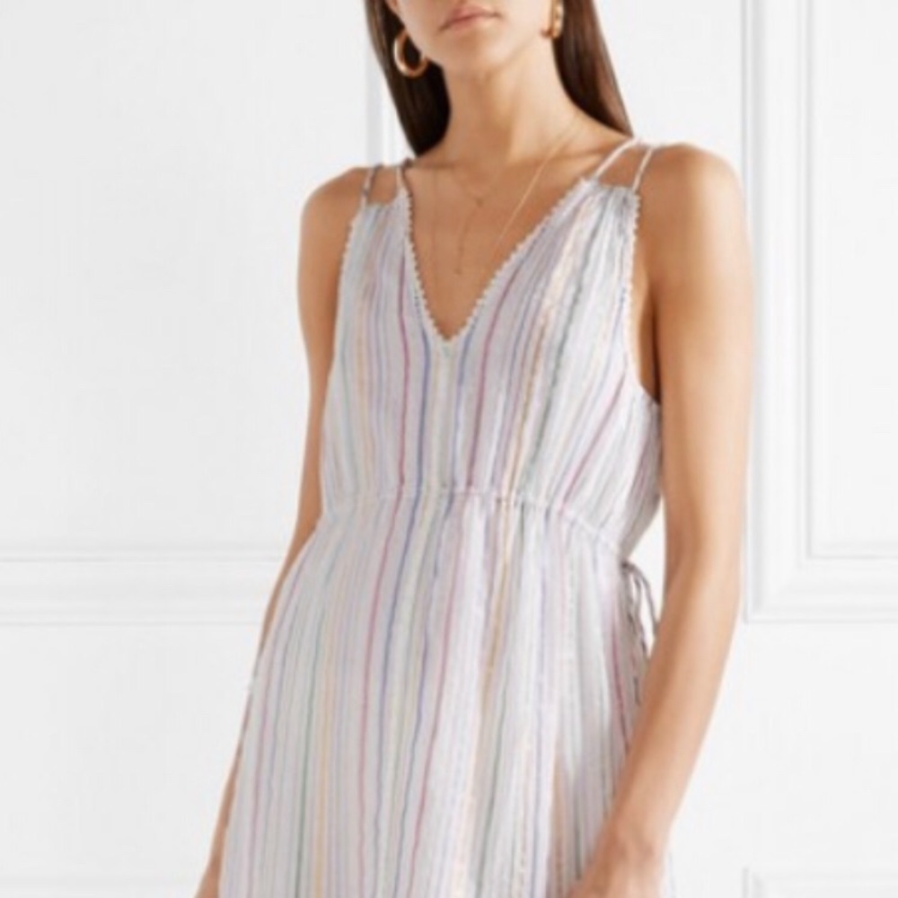 Apiece Apart Dress with Metallic Stripes